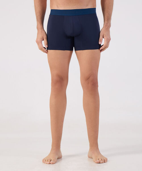 Pack X5 Boxer Medio En Algod&oacute;n Unicolor image number null