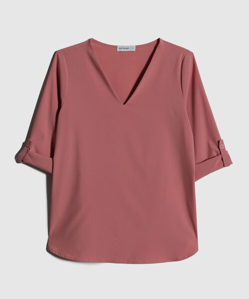 Blusa Escote en V