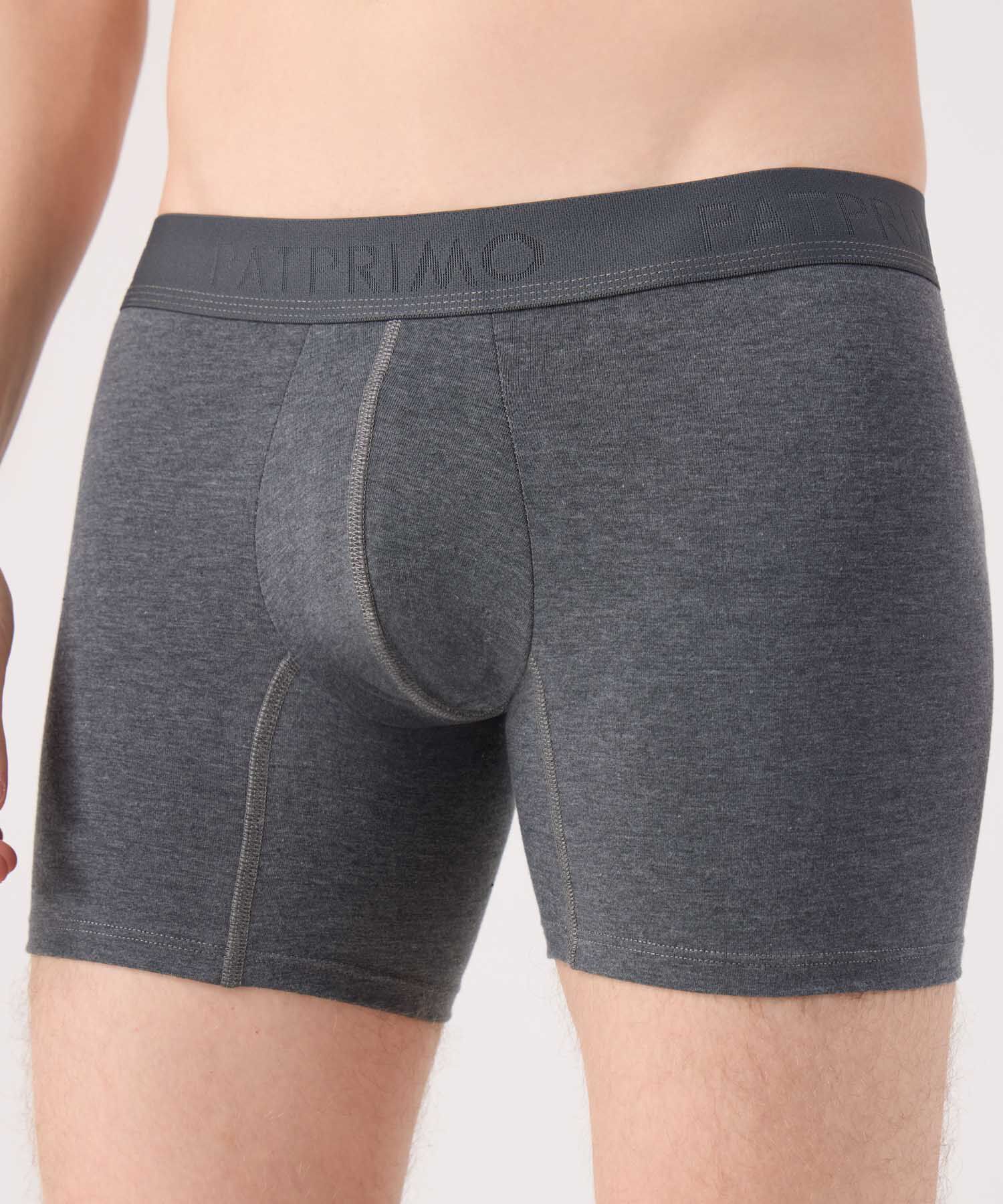 Pack X5 Boxer Medio En Algod&oacute;n Unicolor