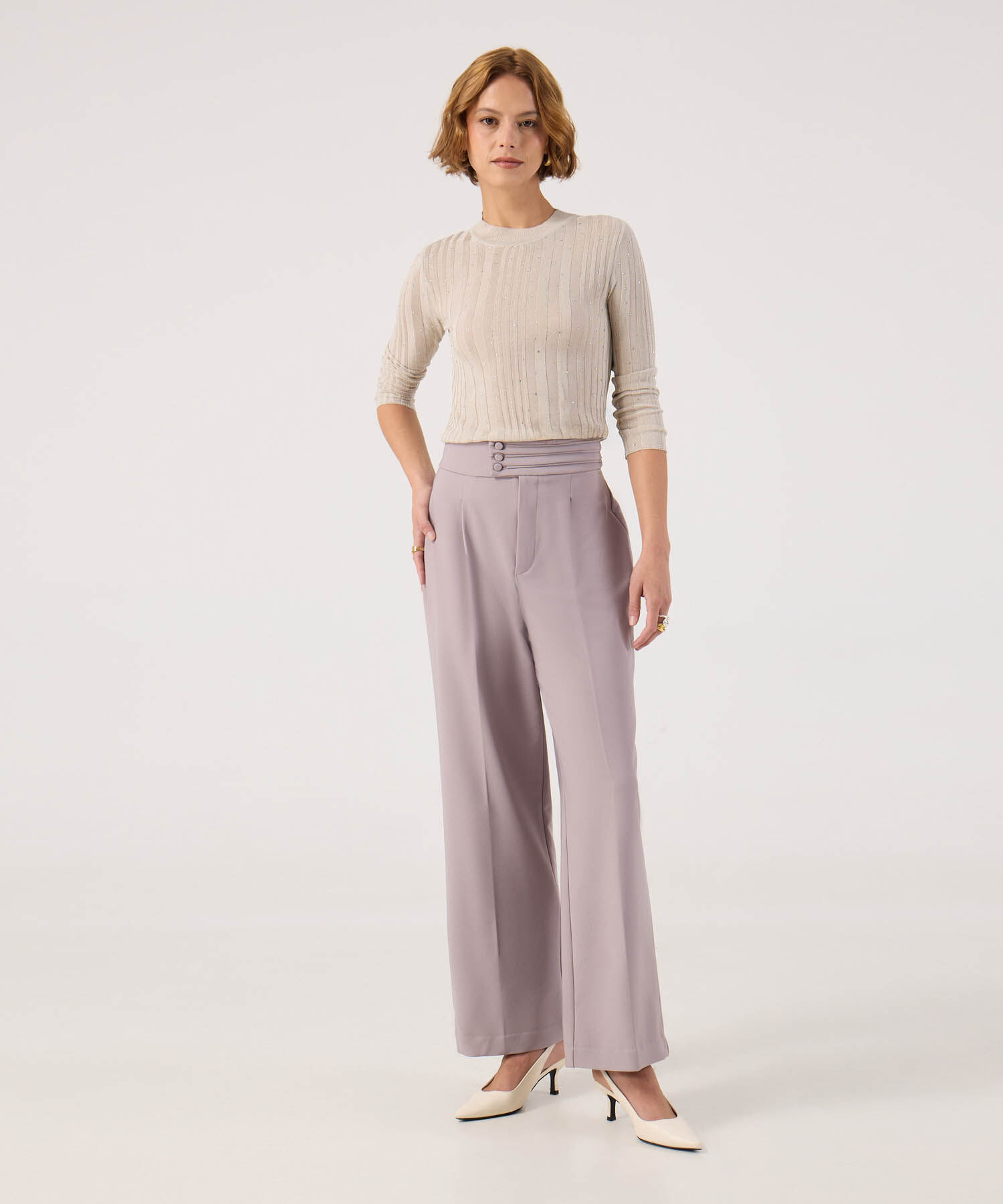 Saco texturizado con detalle 