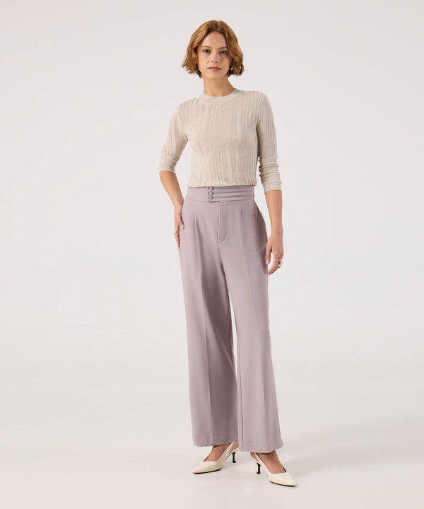 Saco texturizado con detalle 