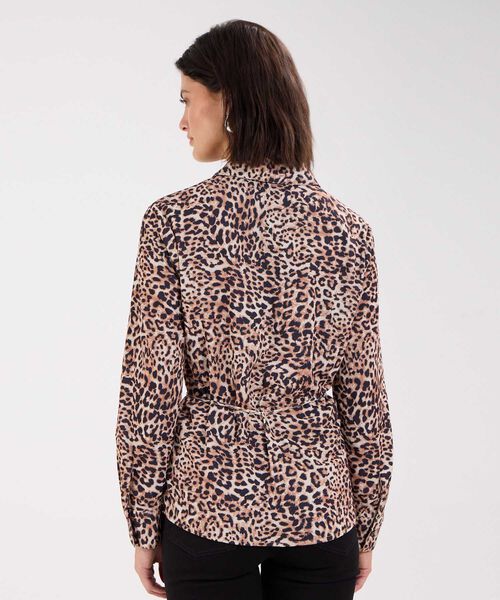 Camisa Animal Print de Manchas