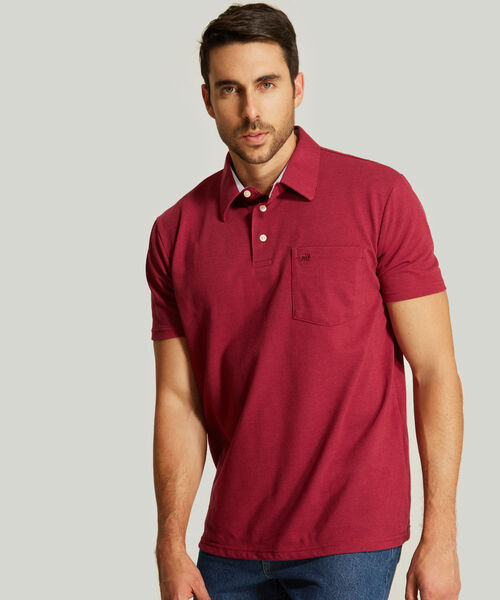 Polo Cuello Duro Con Bolsillo image number null