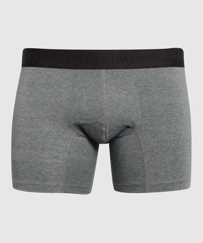 Pantaloncillo Pack X5 Boxer Medio En Algodon Unicolor