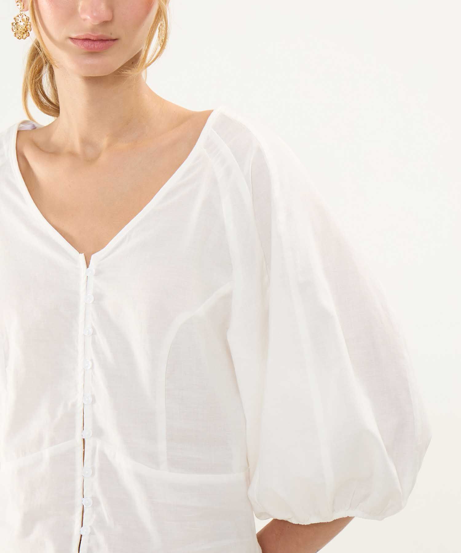 Blusa Escote en V
