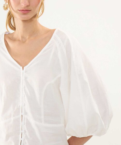 Blusa Escote en V image number null