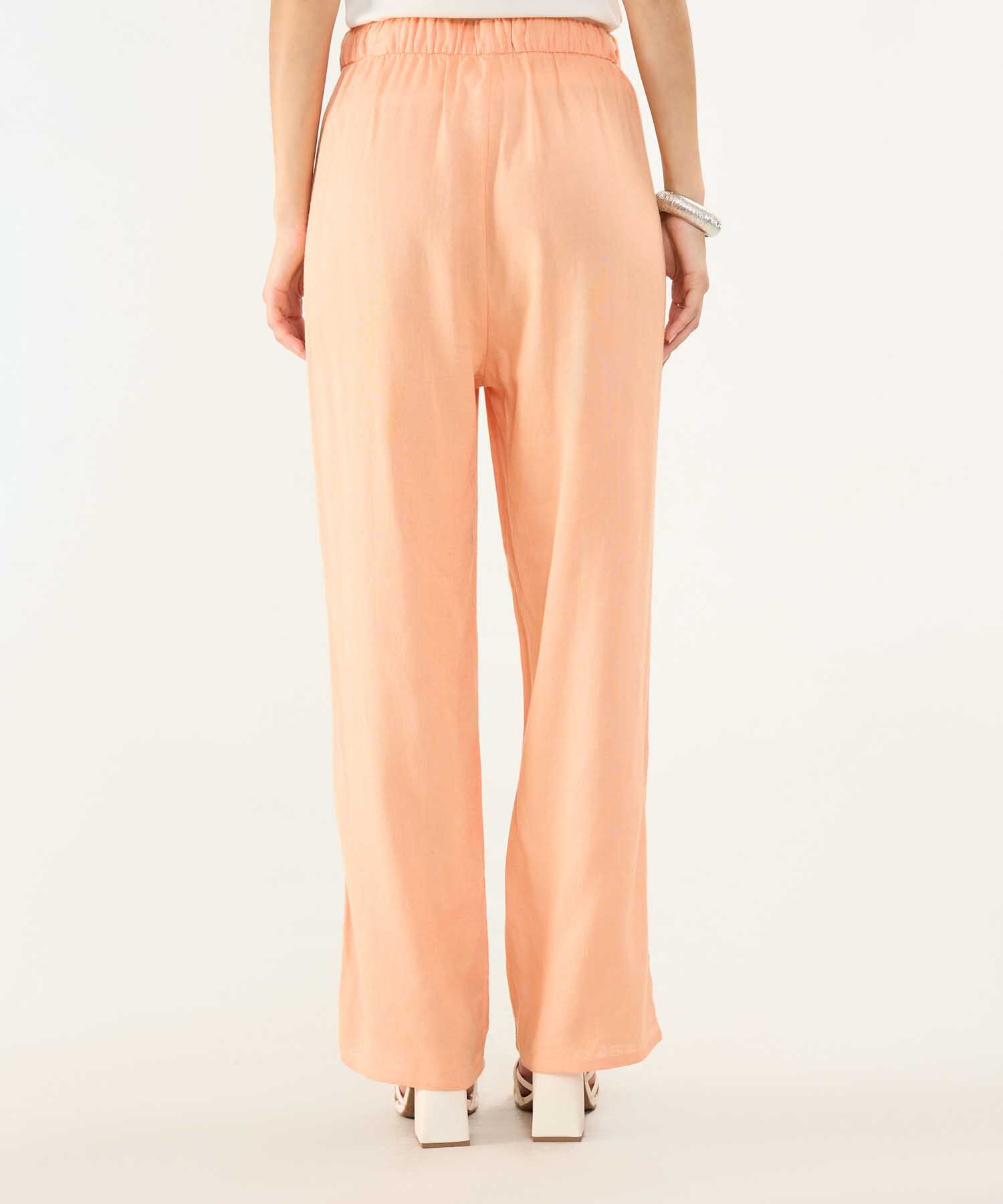 Pantalón en Efecto Lino