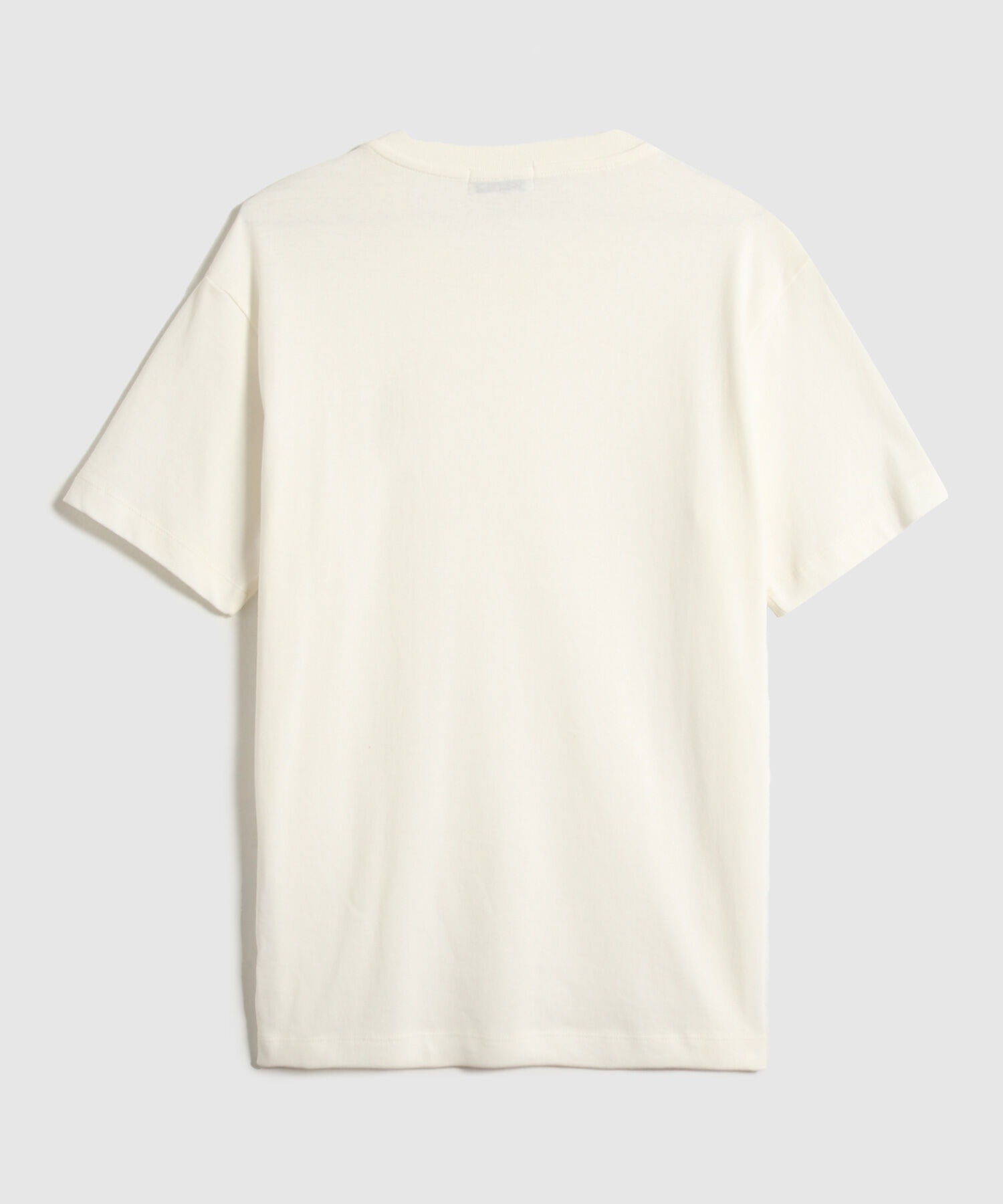 Camiseta Con Bordado Cuello Redondo