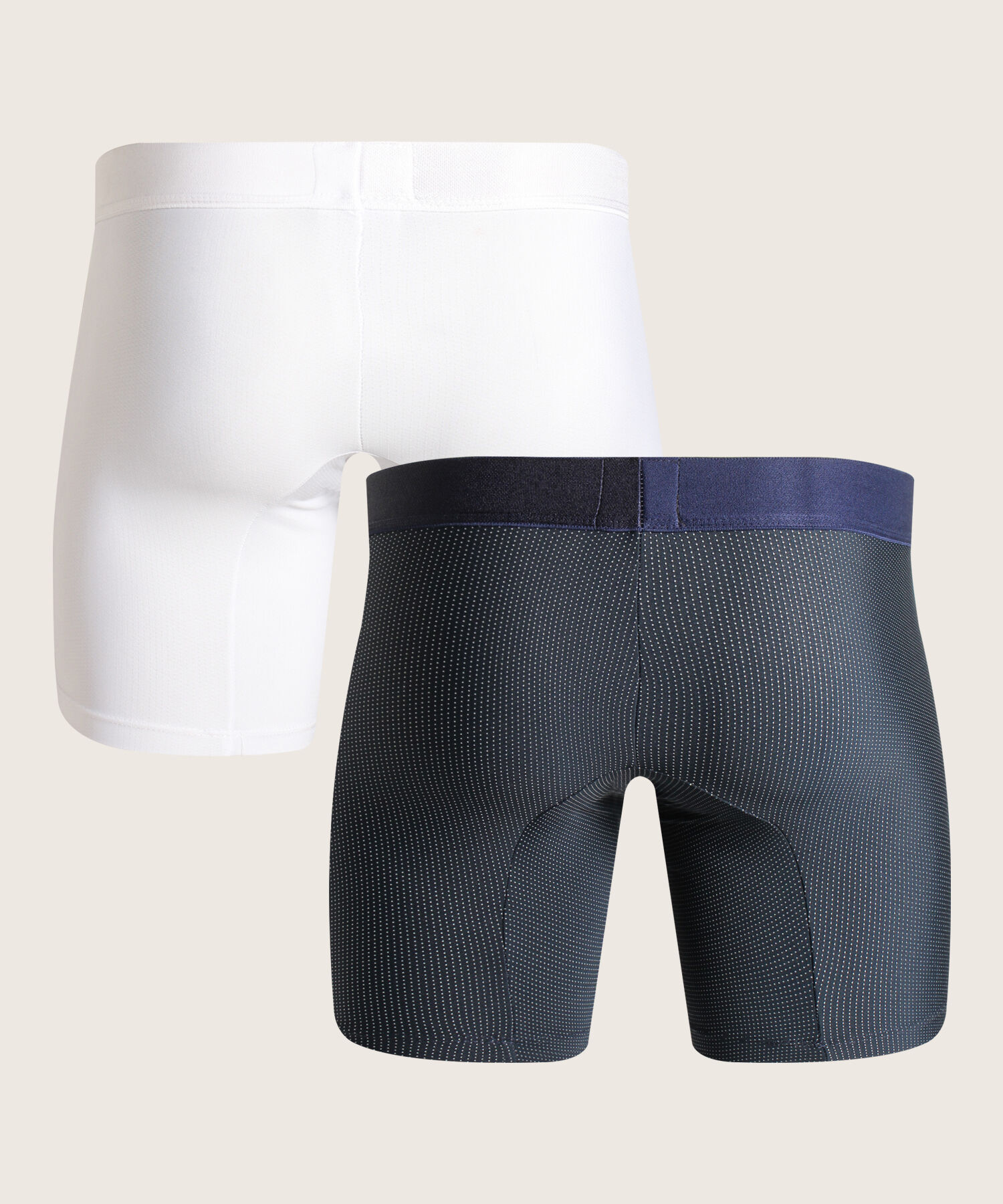 Boxer Pack X2 Medio Microfibra Unicolor