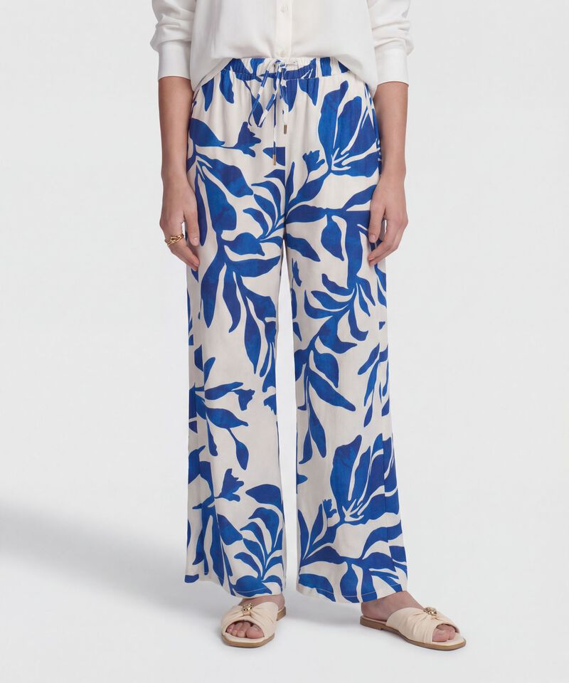 Pantal&oacute;n Estampado Con Ajuste De Cord&oacute;n