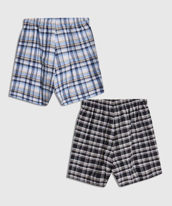 Pack X2 Boxer Holgados Para Hombre En Poli-Algod&oacute;n