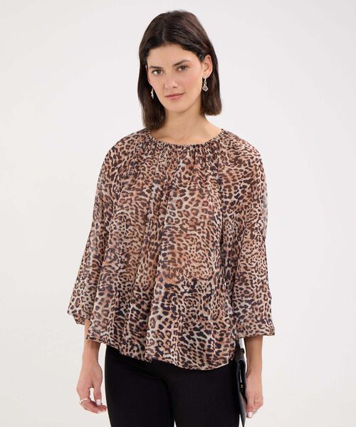Blusa Animal Print de Manchas image number null