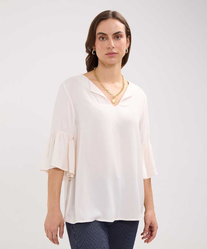 Blusa Escote de Herradura