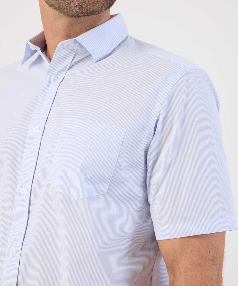 Camisa de Manga Corta Regular Fit Para Hombre