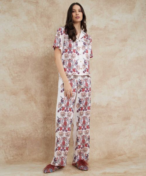 Camisa Resort Estampada Campaña Beatriz Camacho image number null