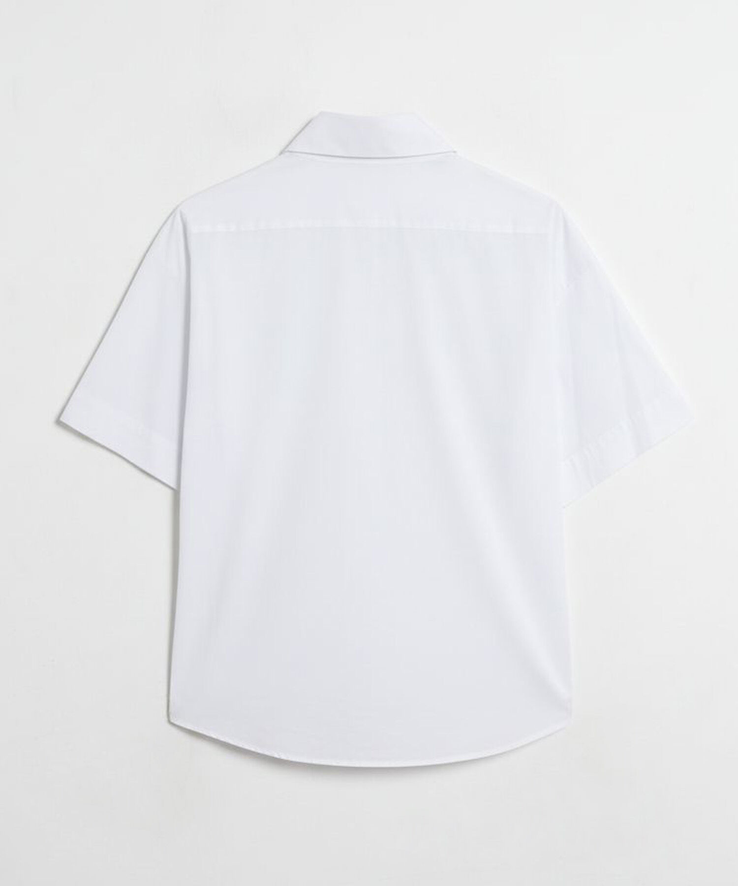 Camisa Mujer Manga Corta Cuello Con Pedrer&iacute;a