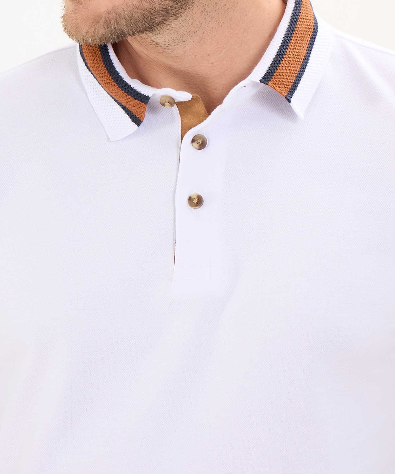 Polo Cuello Tejido