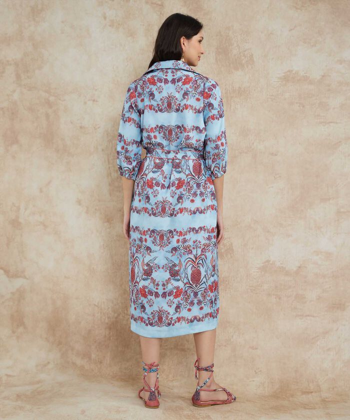 Vestido Camisero Estampado Beatriz Camacho