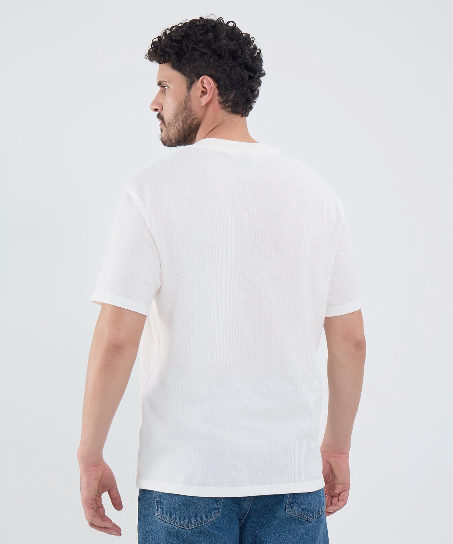 Camiseta Regular Para Hombre