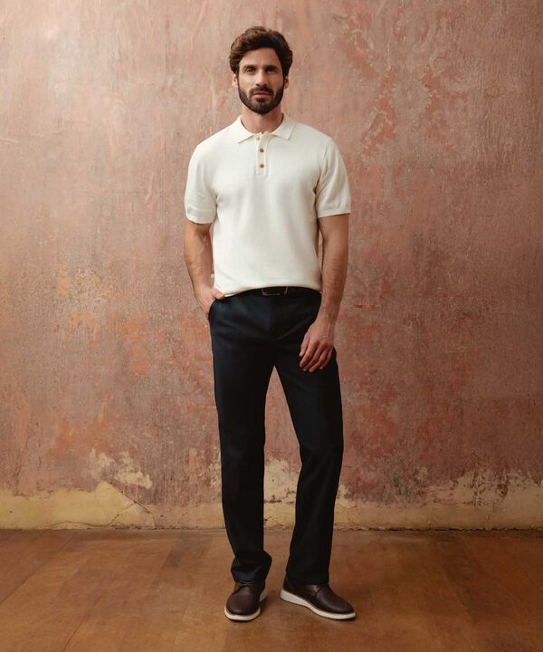 Pantal&oacute;n Recto Formal Cl&aacute;sico Para Hombre