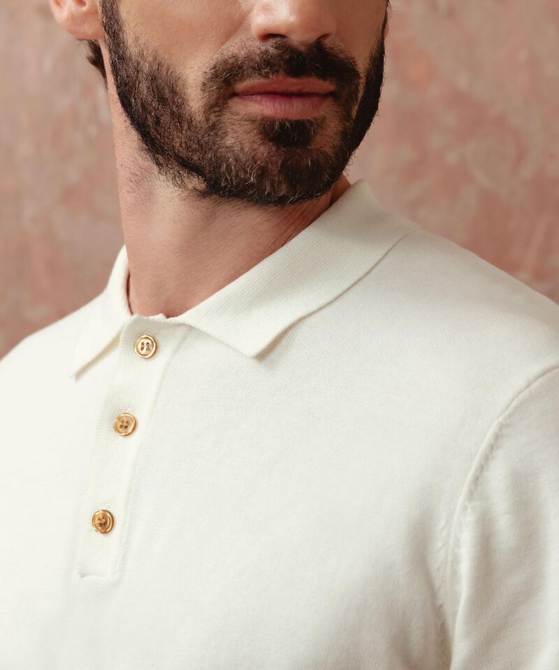 Polo De Punto Manga Corta Estilo Cl&aacute;sico Para Hombre