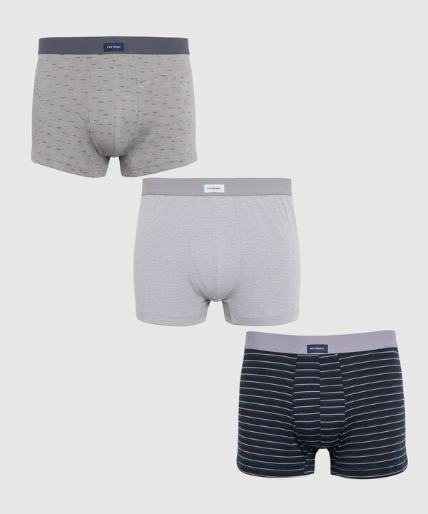 Set x3 B&oacute;xers Trunk Variados para Hombre image number null
