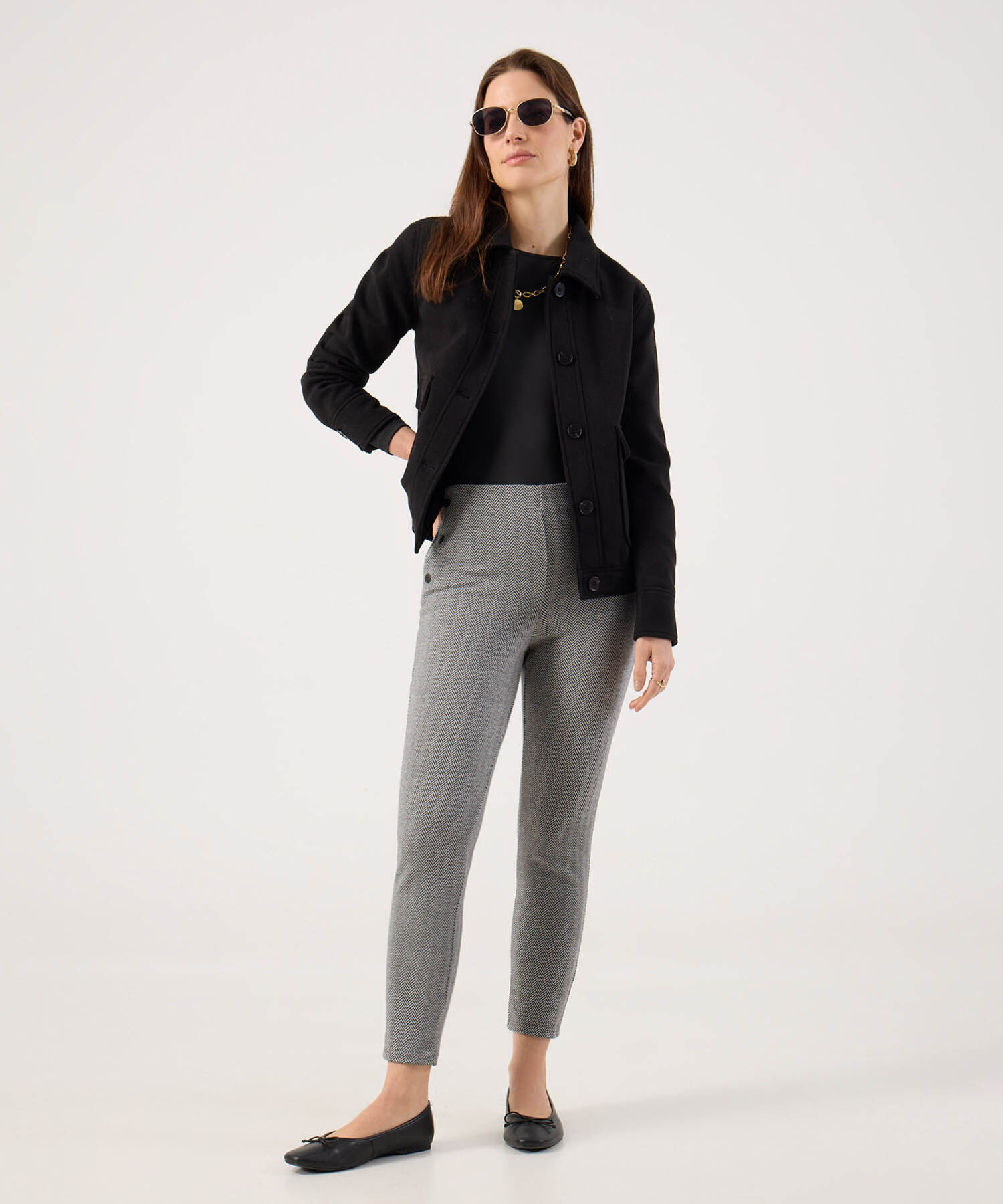 Leggins Estampados Con Broches