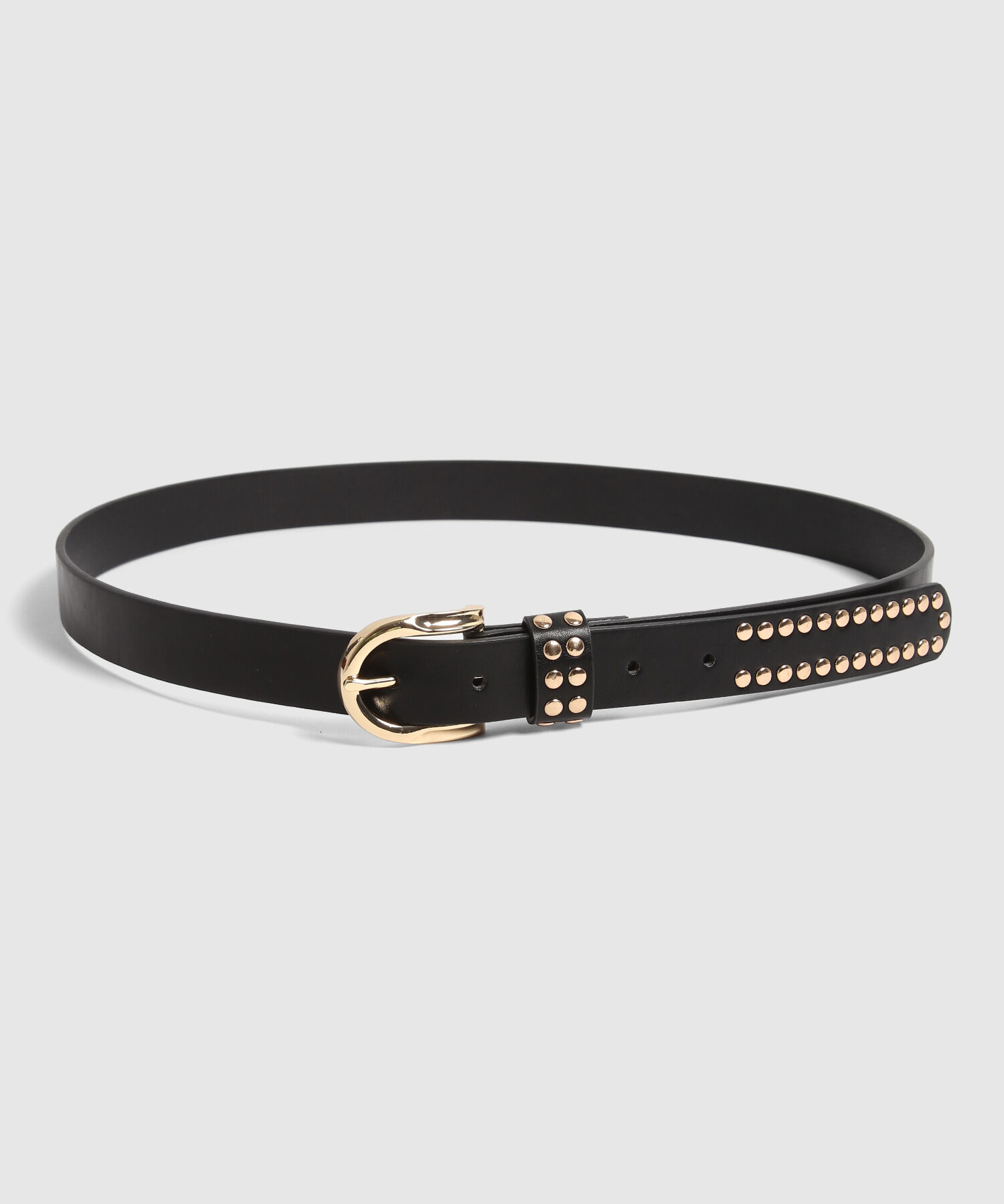 Cinturón Liso Con Detalle