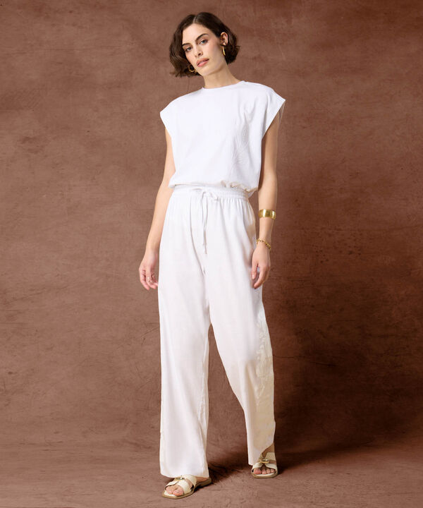 Pantal&oacute;n Fluido con Bordado