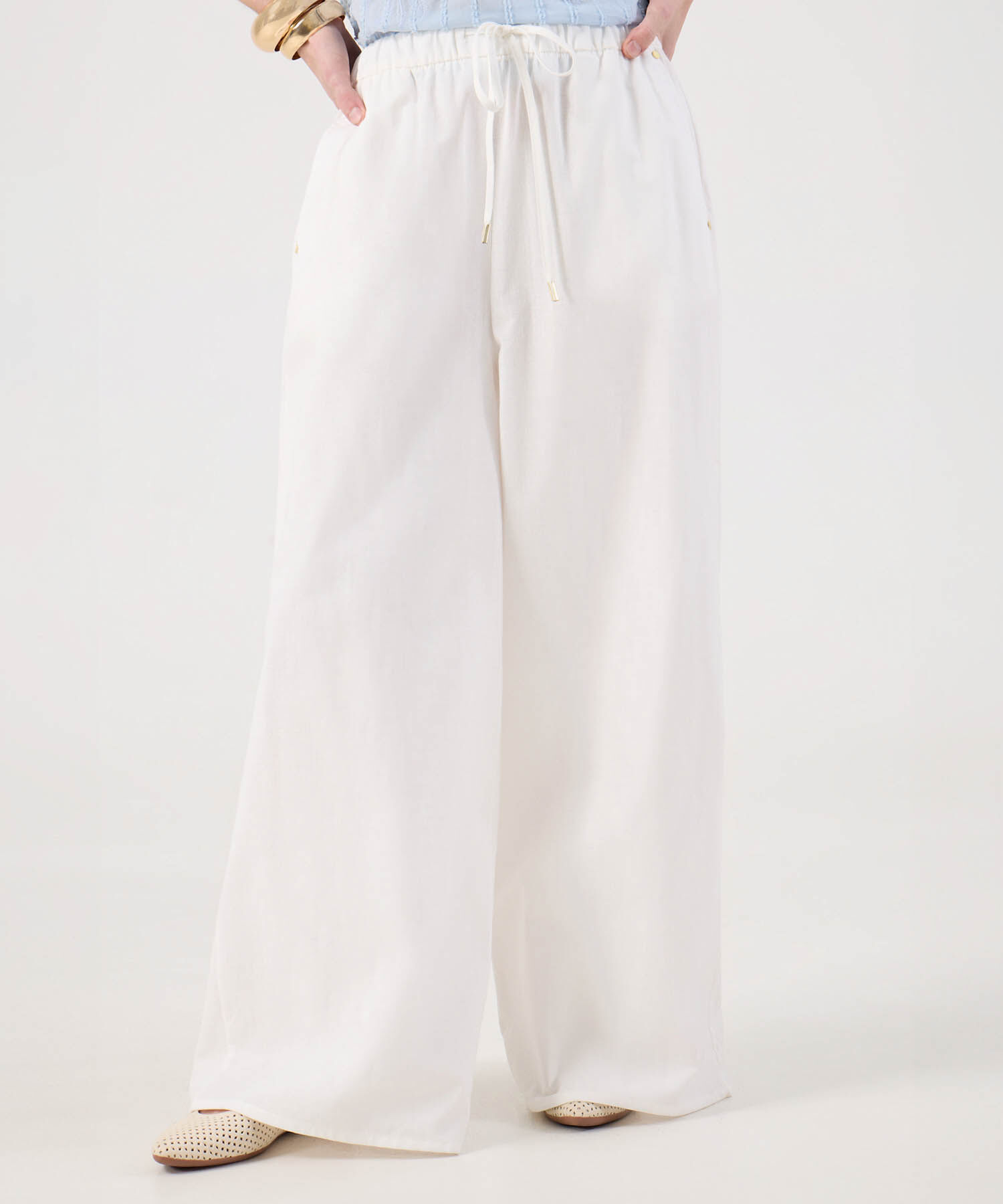 Pantal&oacute;n Fluido Unicolor
