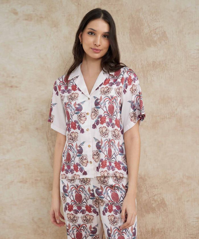 Camisa Resort Estampada Campaña Beatriz Camacho