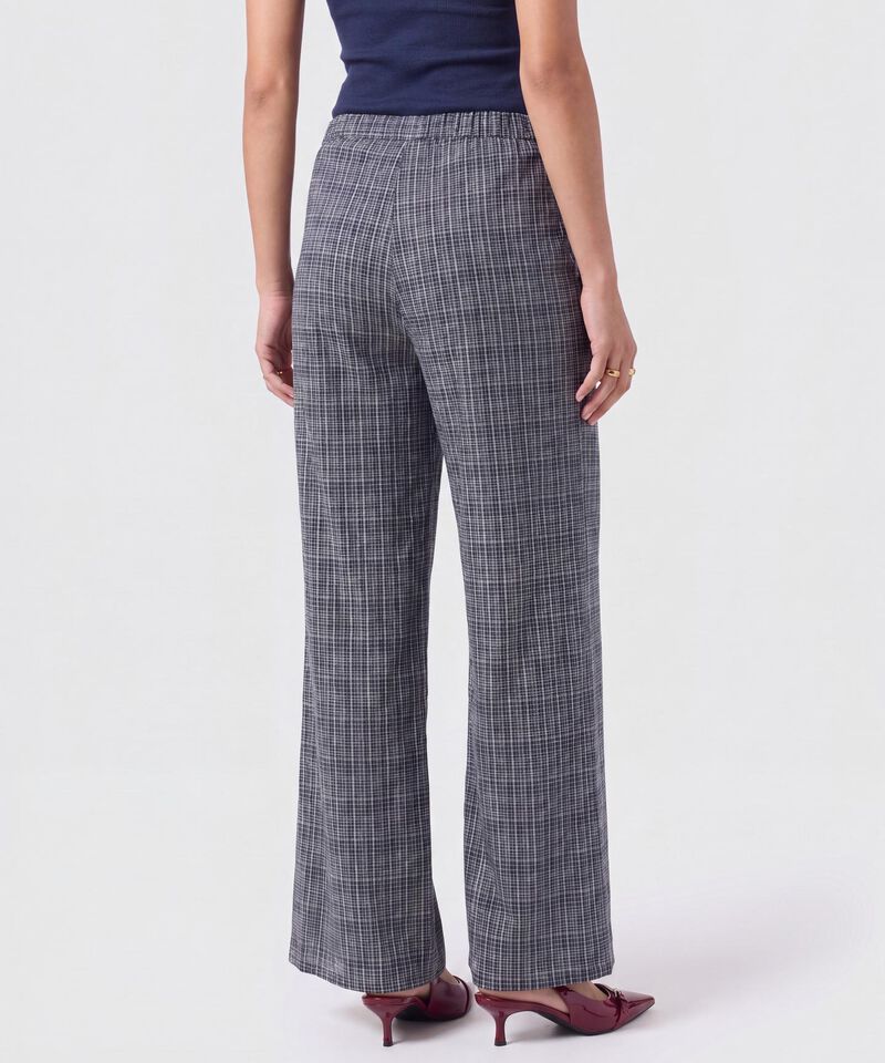 Pantal&oacute;n De Bota Ancha Con Cord&oacute;n Para Mujer