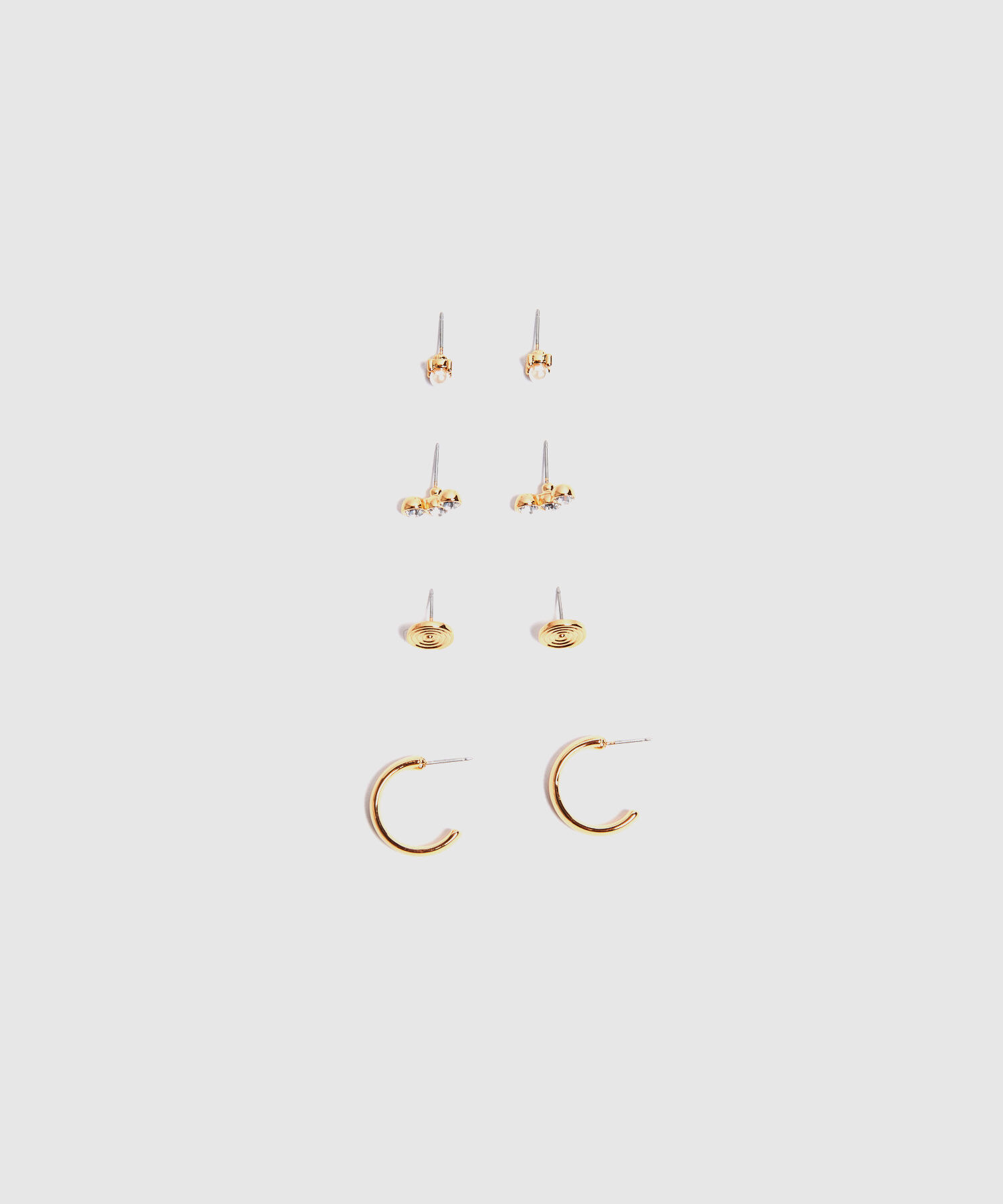 Aretes Set X 4 Para Mujer