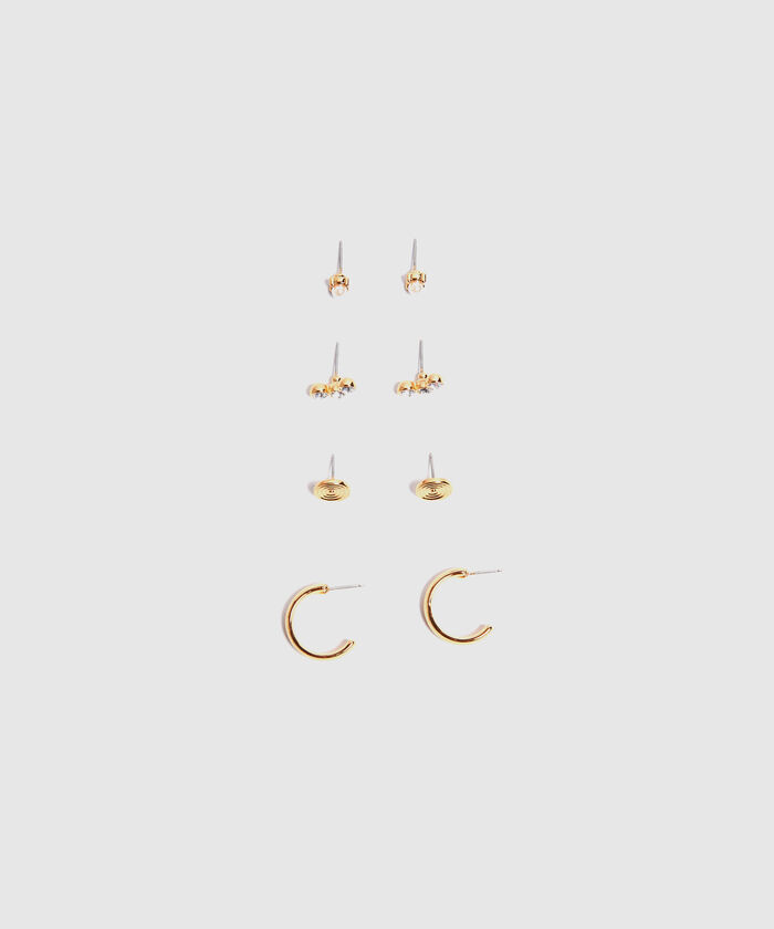 Aretes Set X 4 Para Mujer