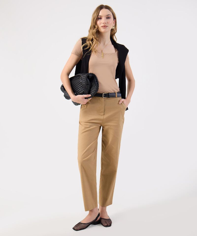 Pantal&oacute;n Sastre Estampado Micro