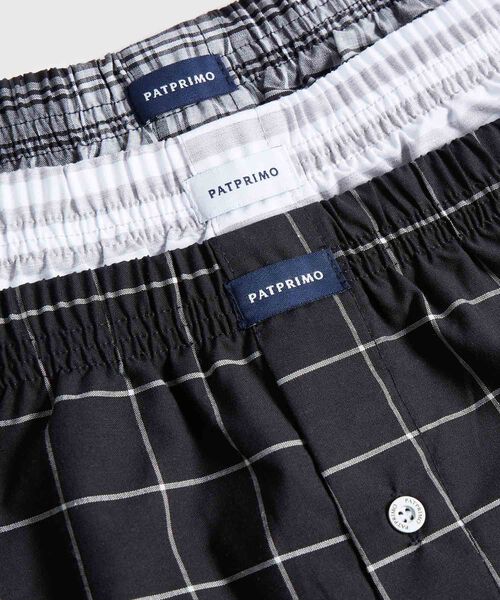 Pack X3 Boxer Holgados Para Hombre En Algodón 