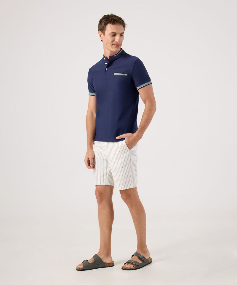 Bermuda Estampado A Rayas