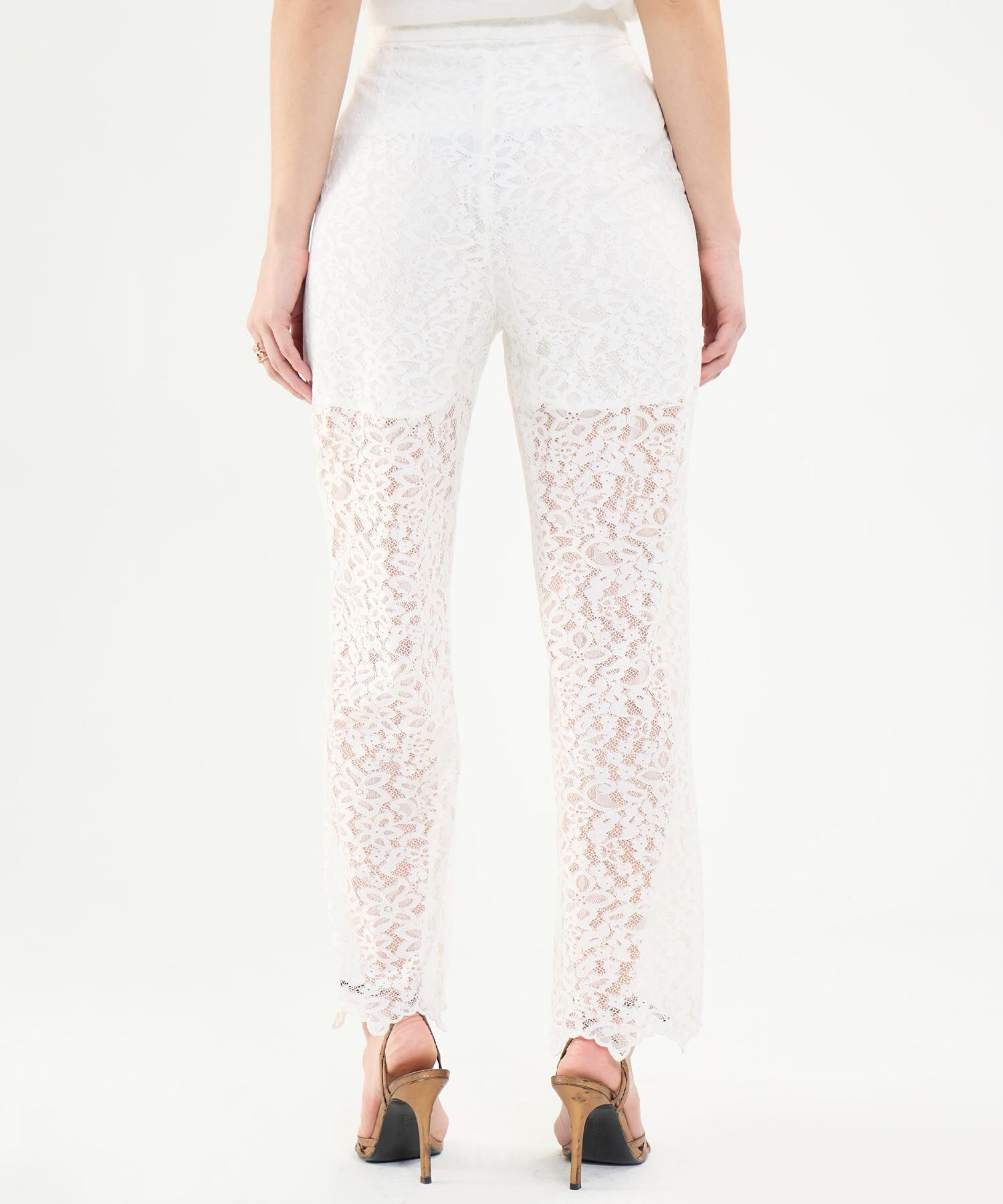 Pantalón en Encaje