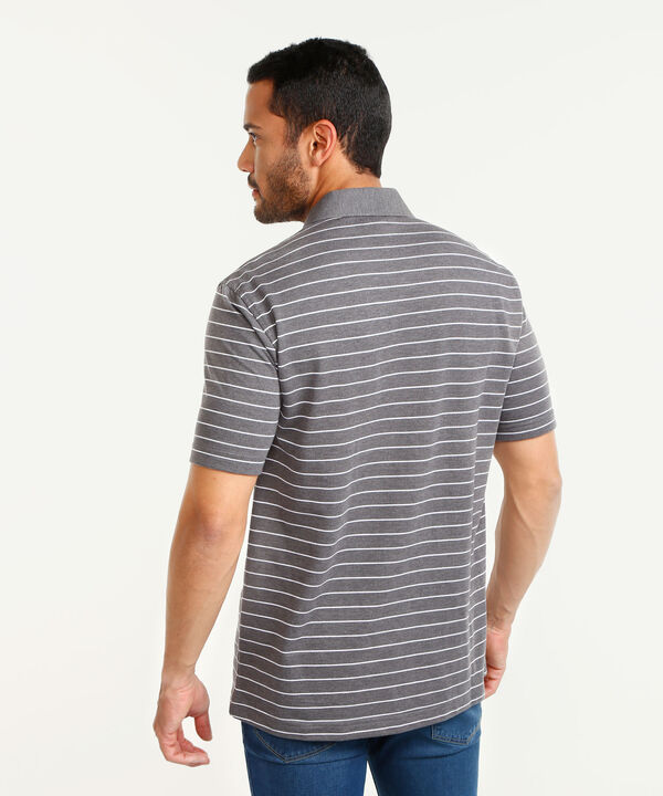 Polo Cuello Duro  Prete&ntilde;ido Bicolor