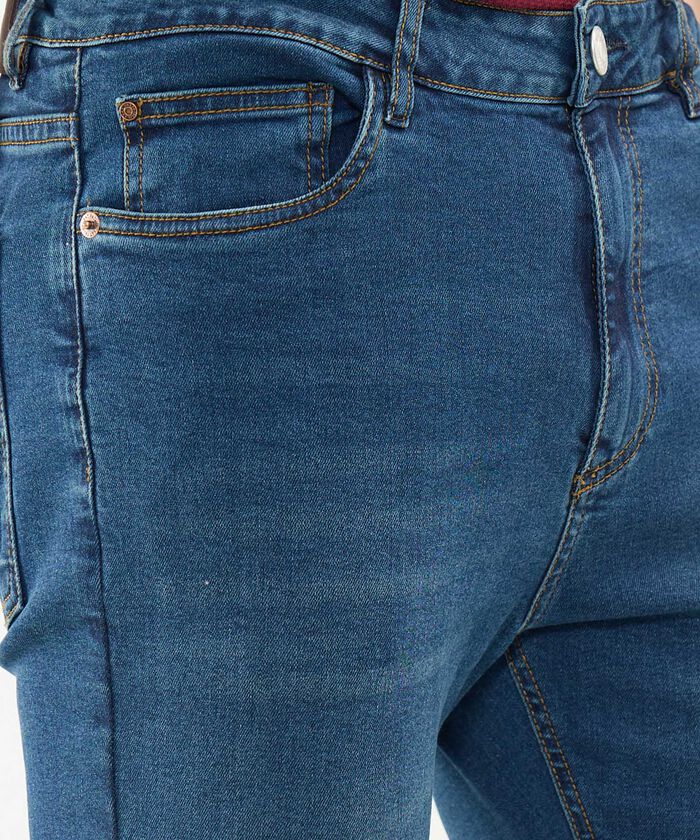 Jeans Skinny Tono Oscuro