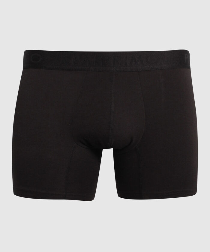 Pantaloncillo Pack X5 Boxer Medio En Algodon Unicolor