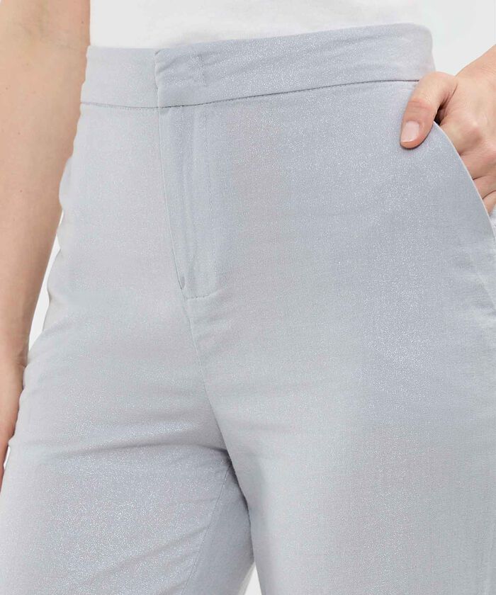 Pantalón en Efecto Lino