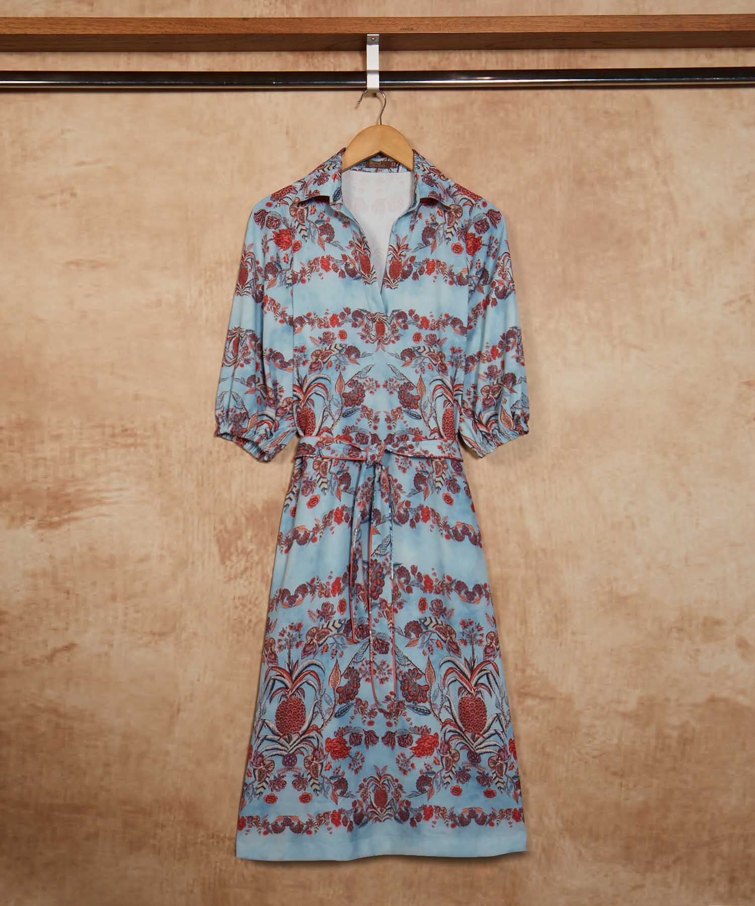 Vestido Camisero Estampado Beatriz Camacho