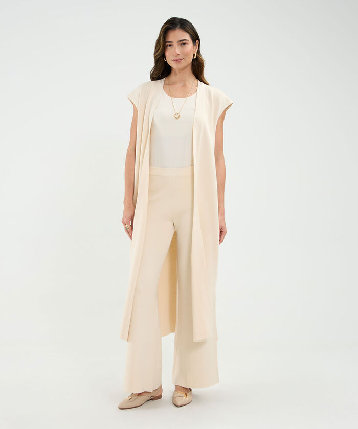 Pantalón Fluido Tiro Alto