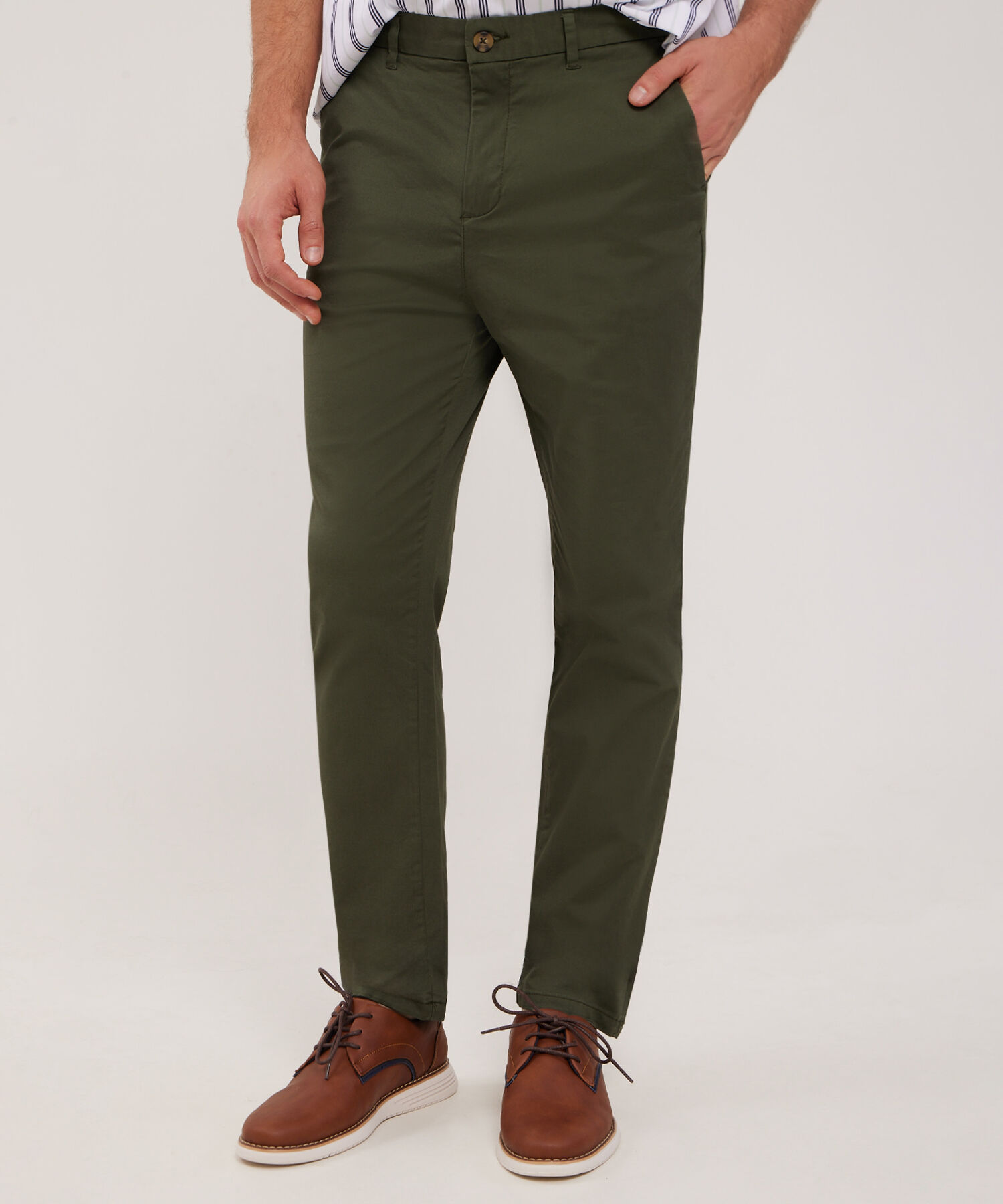 Pantalon Chino Unicolor