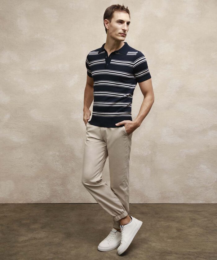 Pantalon Con Pretina Encauchada Para Hombre