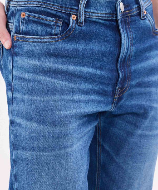 Jean Slim Para Hombre