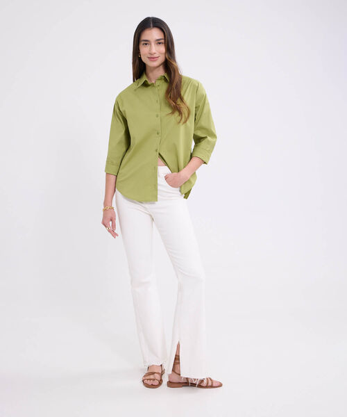 Camisa manga larga para mujer image number null