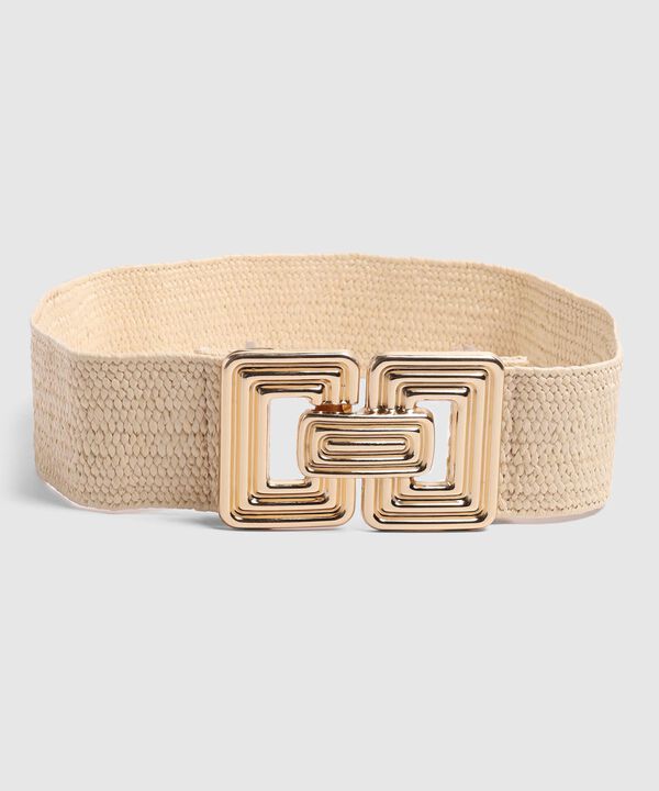 Cintur&oacute;n Ancho Para Mujer Con Hebilla Met&aacute;lica image number null