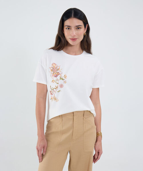 Camiseta Estampada Manga Corta image number null